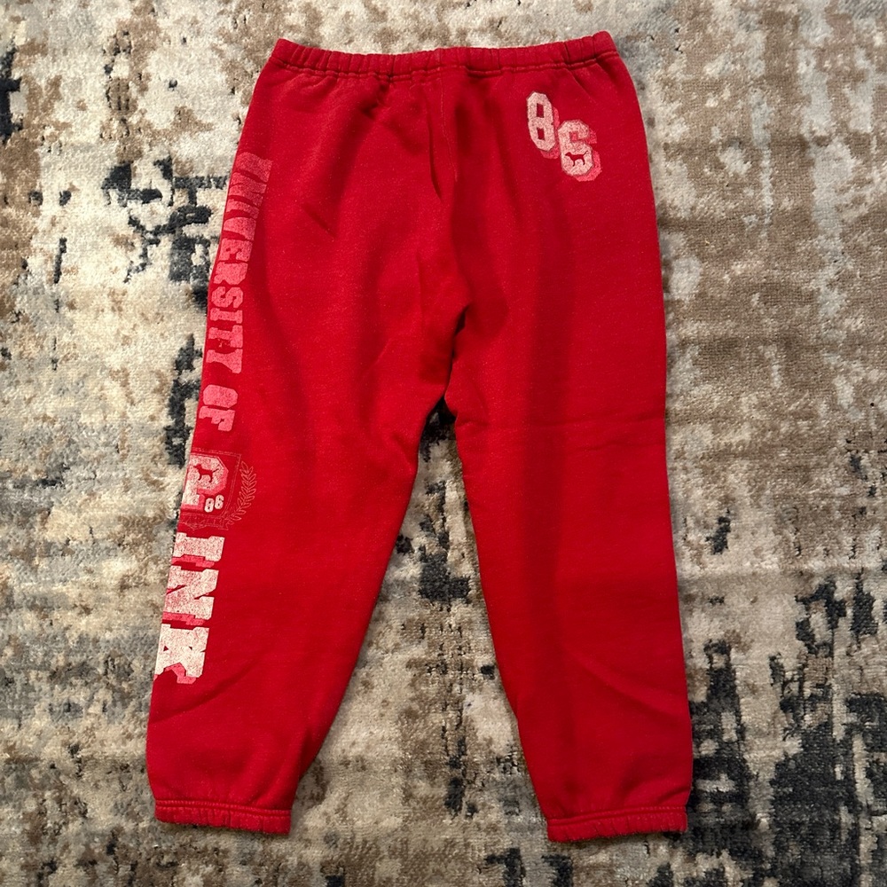 VS Pink Vintage “University of Pink” Capri Joggers